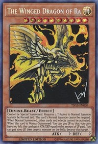 The Winged Dragon of Ra [TN19-EN009] Prismatic Secret Rare Supply