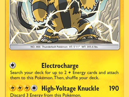 Electivire (72 214) [Sun & Moon: Lost Thunder] For Discount