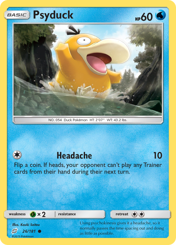 Psyduck (26 181) [Sun & Moon: Team Up] Supply