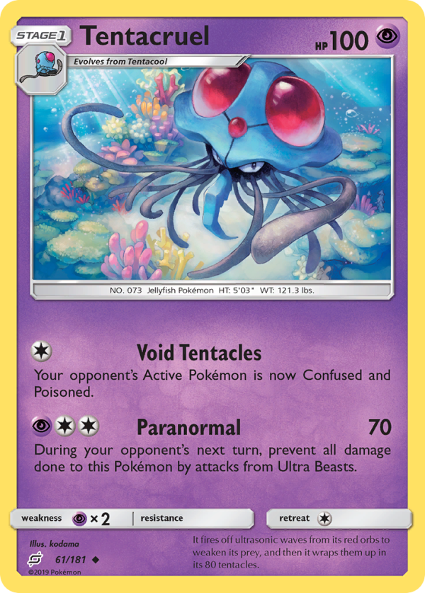 Tentacruel (61 181) [Sun & Moon: Team Up] Online now