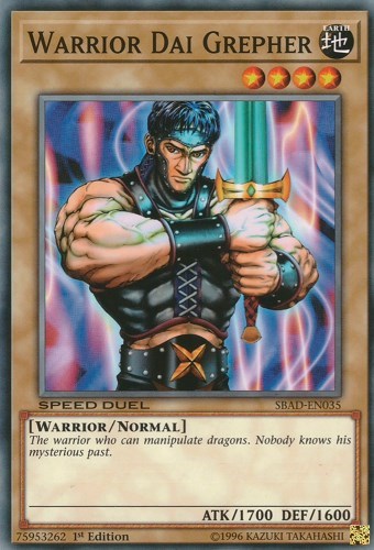 Warrior Dai Grepher [SBAD-EN035] Common Online