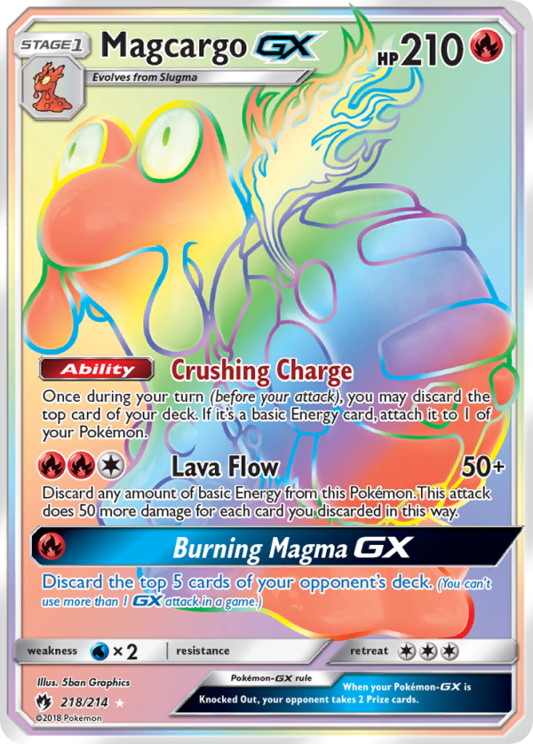 Magcargo GX (218 214) [Sun & Moon: Lost Thunder] Online